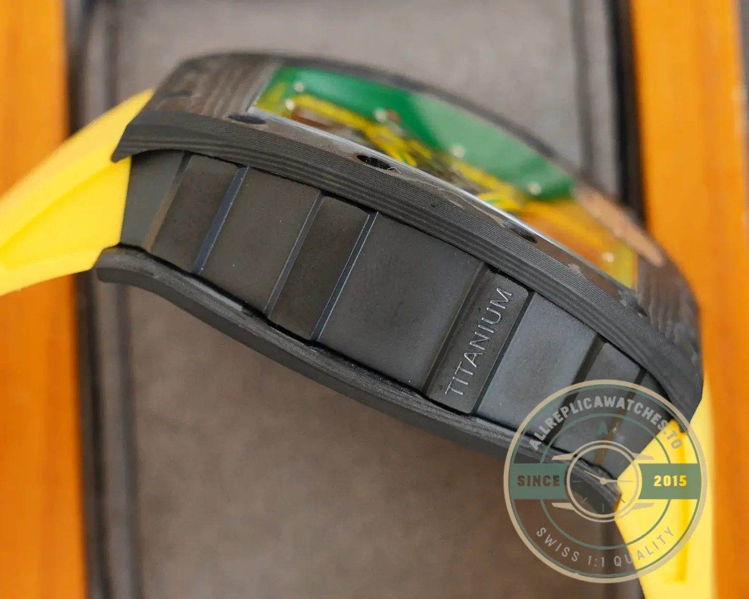 Superclone Richard Mille 59-01 Ultimate Track Yellow Strap - Best Quality Replica Watch