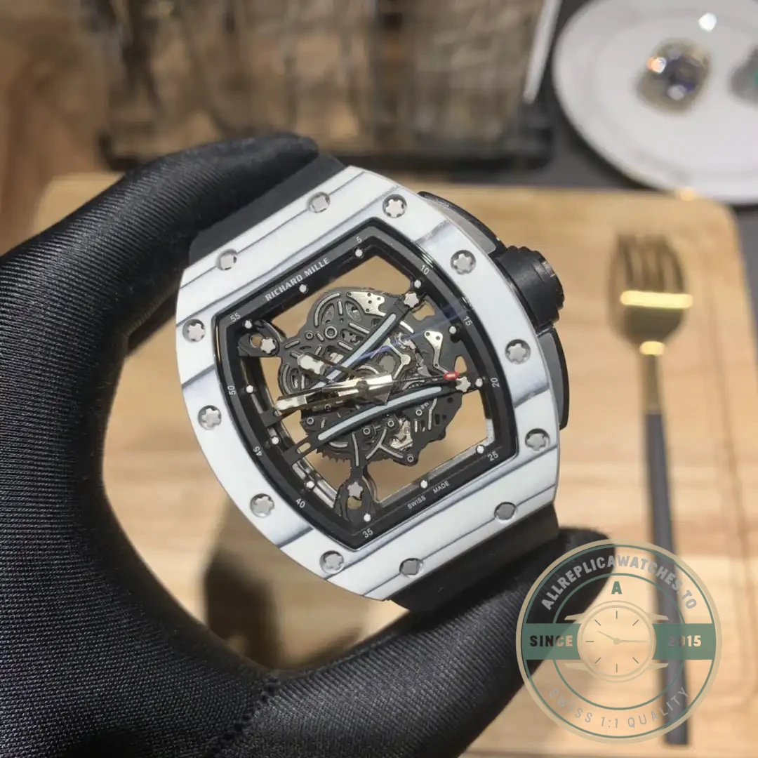 Superclone Richard Mille 61-01 Yohan Blake Gray - Luxury Replica Watch