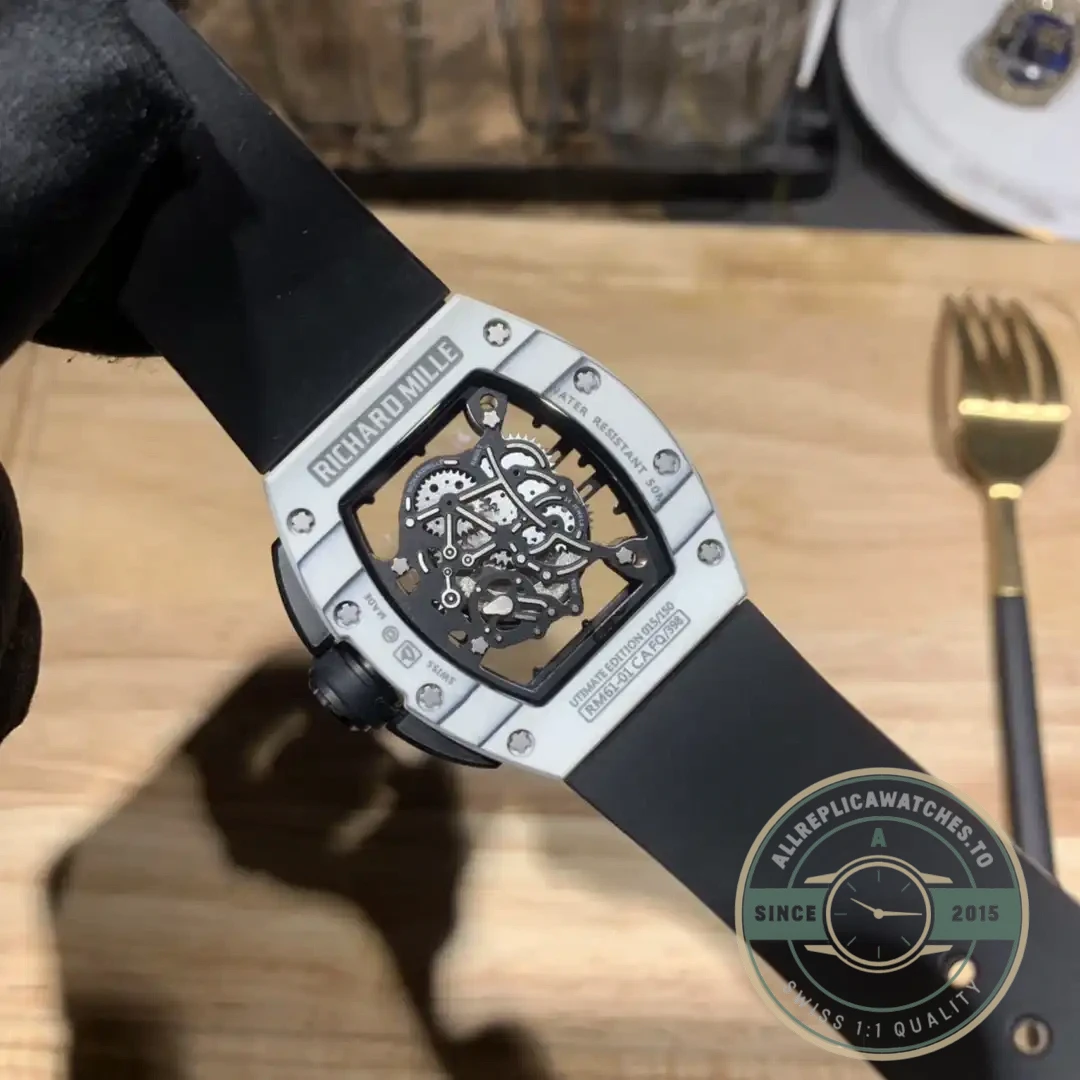Superclone Richard Mille 61-01 Yohan Blake Gray - High-Grade Replica Watch