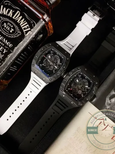 Superclone Richard Mille035-america5 Black Strap - Budget Luxury Replica Watch