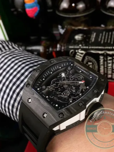 Superclone Richard Mille035-america5 Black Strap - Affordable Super Clone Watch