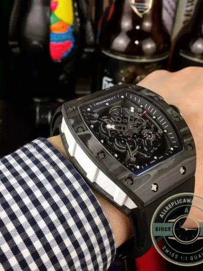 Superclone Richard Mille035-america5 Black Strap - Top-Tier Swiss Replica Watch