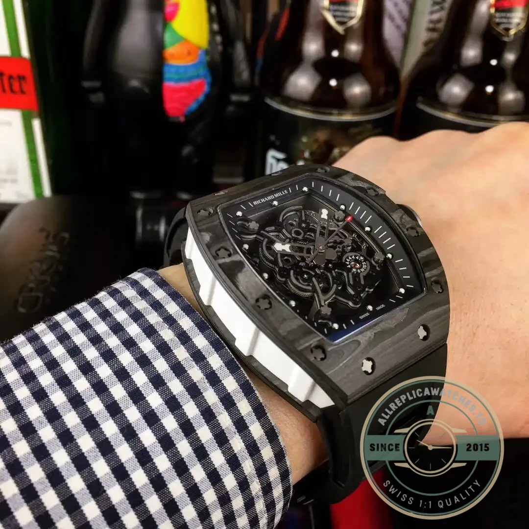 Superclone Richard Mille035-america5 Black Strap - Top-Tier Swiss Replica Watch