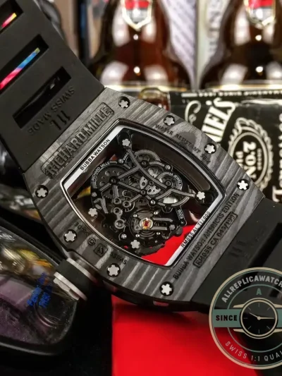 Superclone Richard Mille035-america5 Black Strap - Top-Tier Swiss Replica Watch
