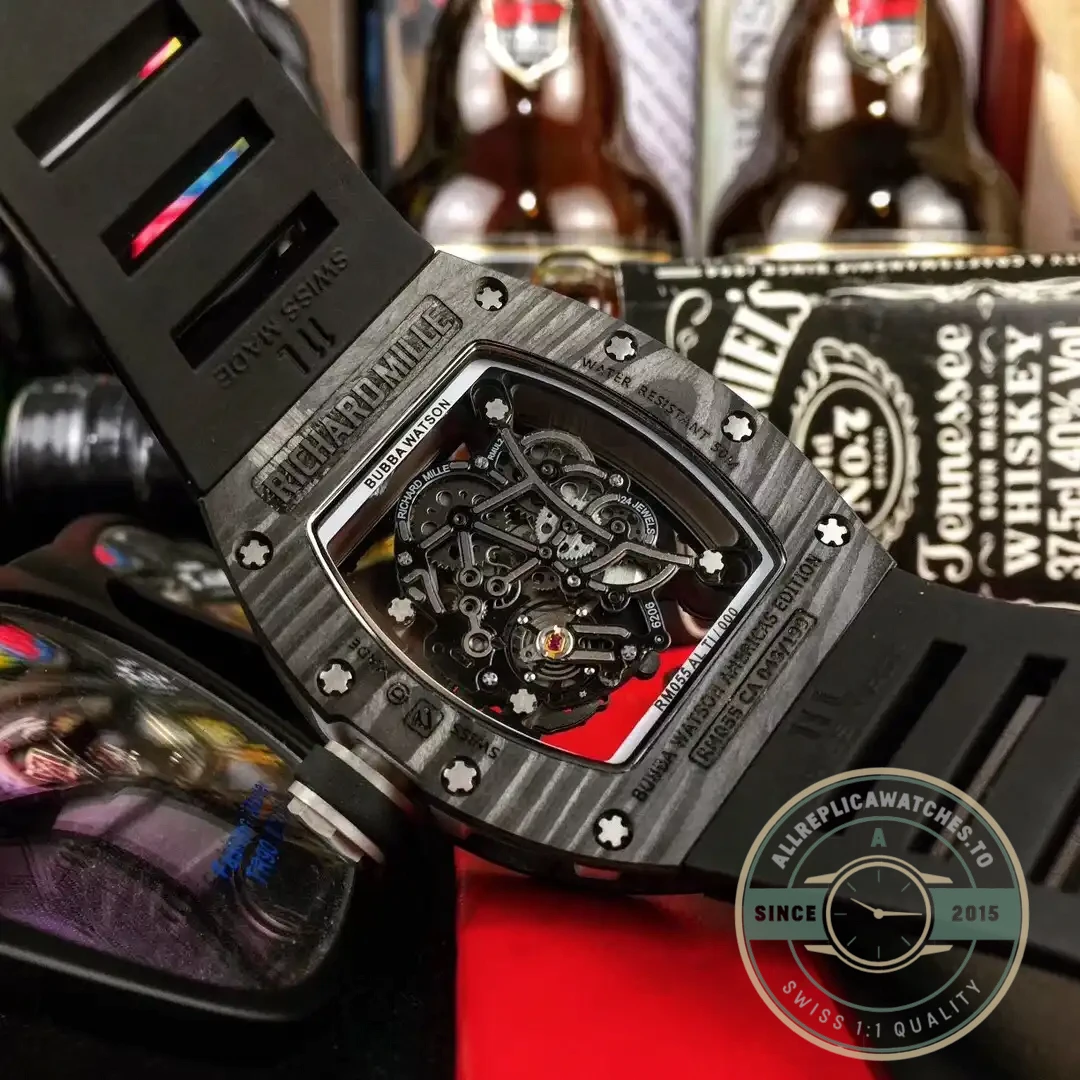 Superclone Richard Mille035-america5 Black Strap - Top-Tier Swiss Replica Watch