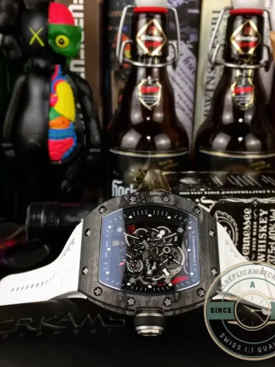 Superclone Richard Mille035-america5 Black Strap - Factory Super Clone Watch