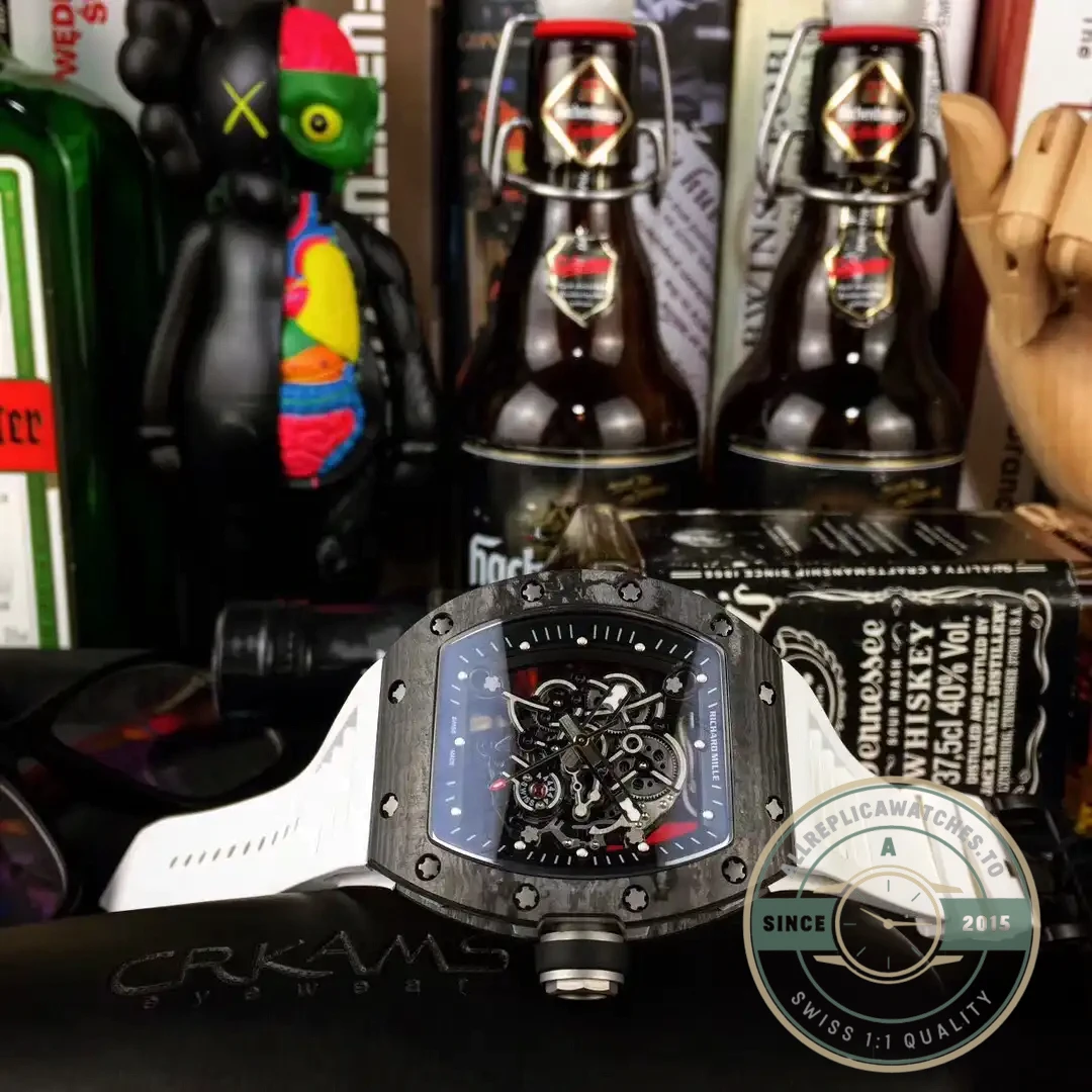 Superclone Richard Mille035-america5 Black Strap - Factory Super Clone Watch