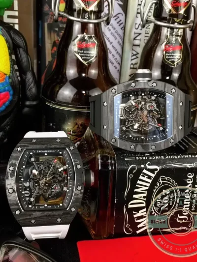 Superclone Richard Mille035-america5 Black Strap - Top-Tier Swiss Replica Watch