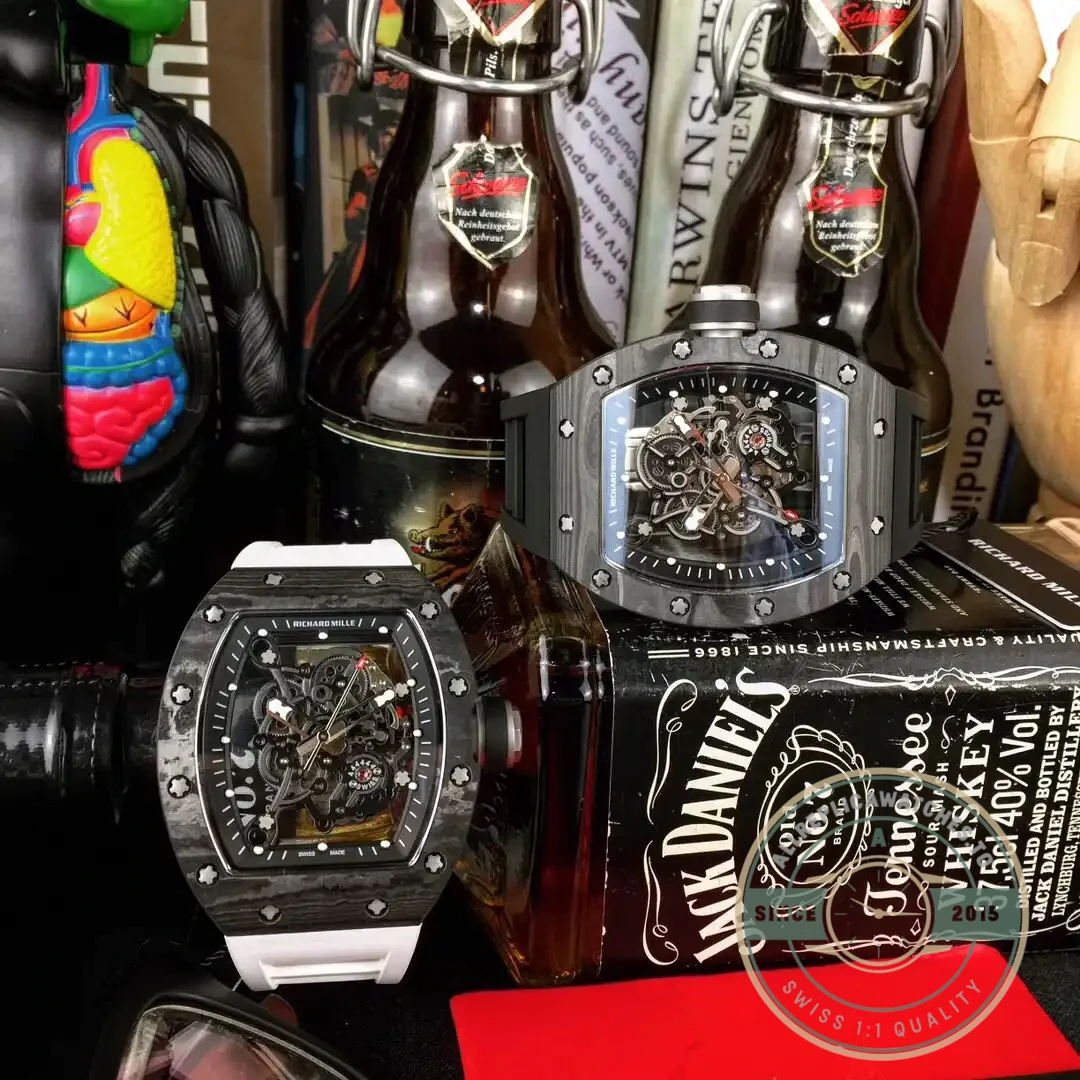 Superclone Richard Mille035-america5 Black Strap - Top-Tier Swiss Replica Watch