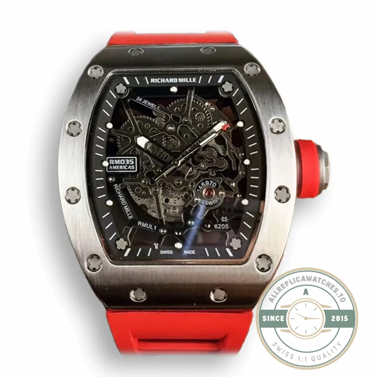Superclone Richard Mille035-america5 Stainless Steel Case - Best Quality Replica Watch