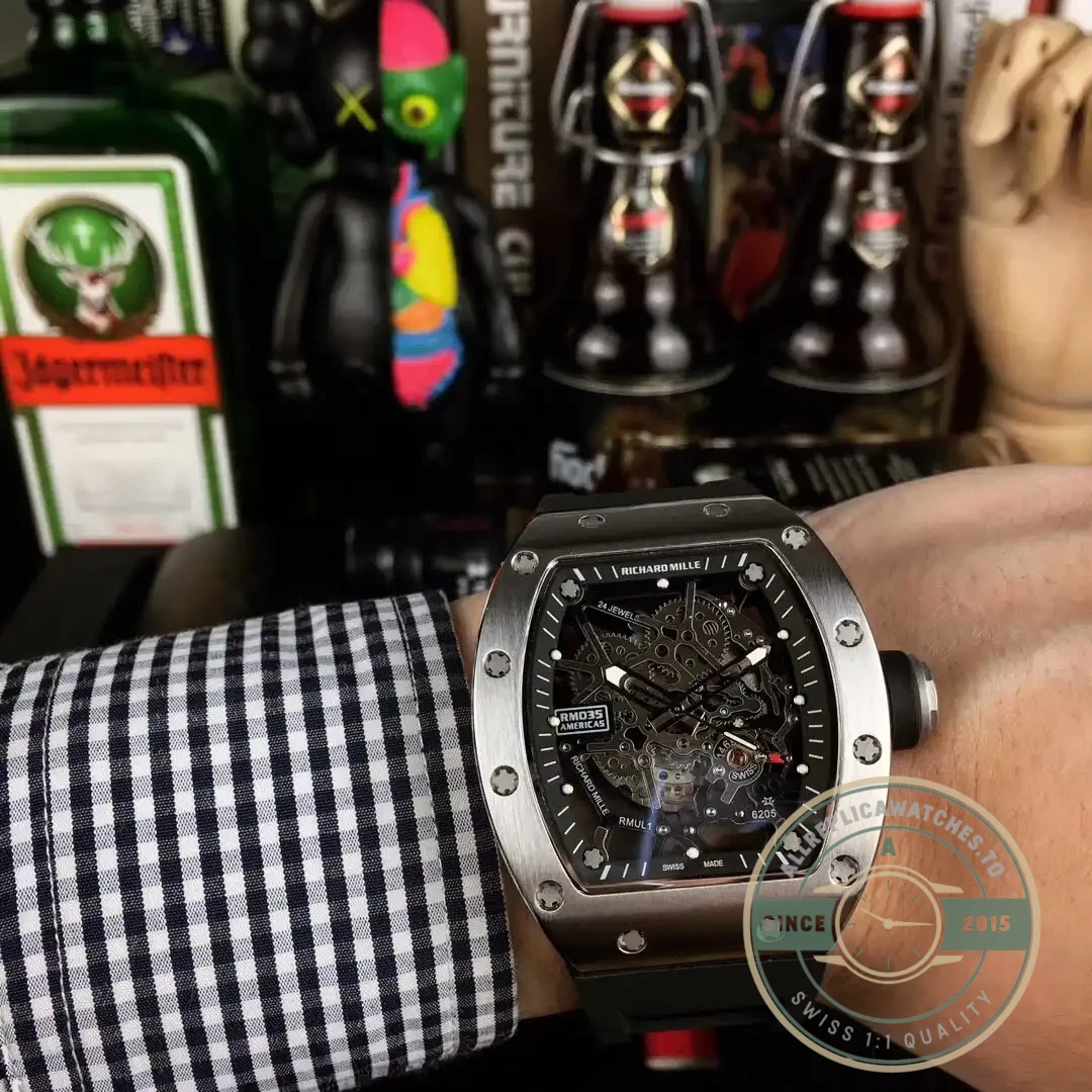 Superclone Richard Mille035-america5 Stainless Steel Case - High-Grade Replica Watch