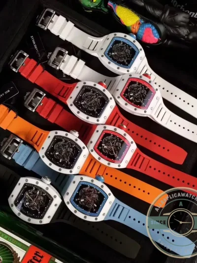 Superclone Richard Mille035-america5 White Strap - Affordable Super Clone Watch
