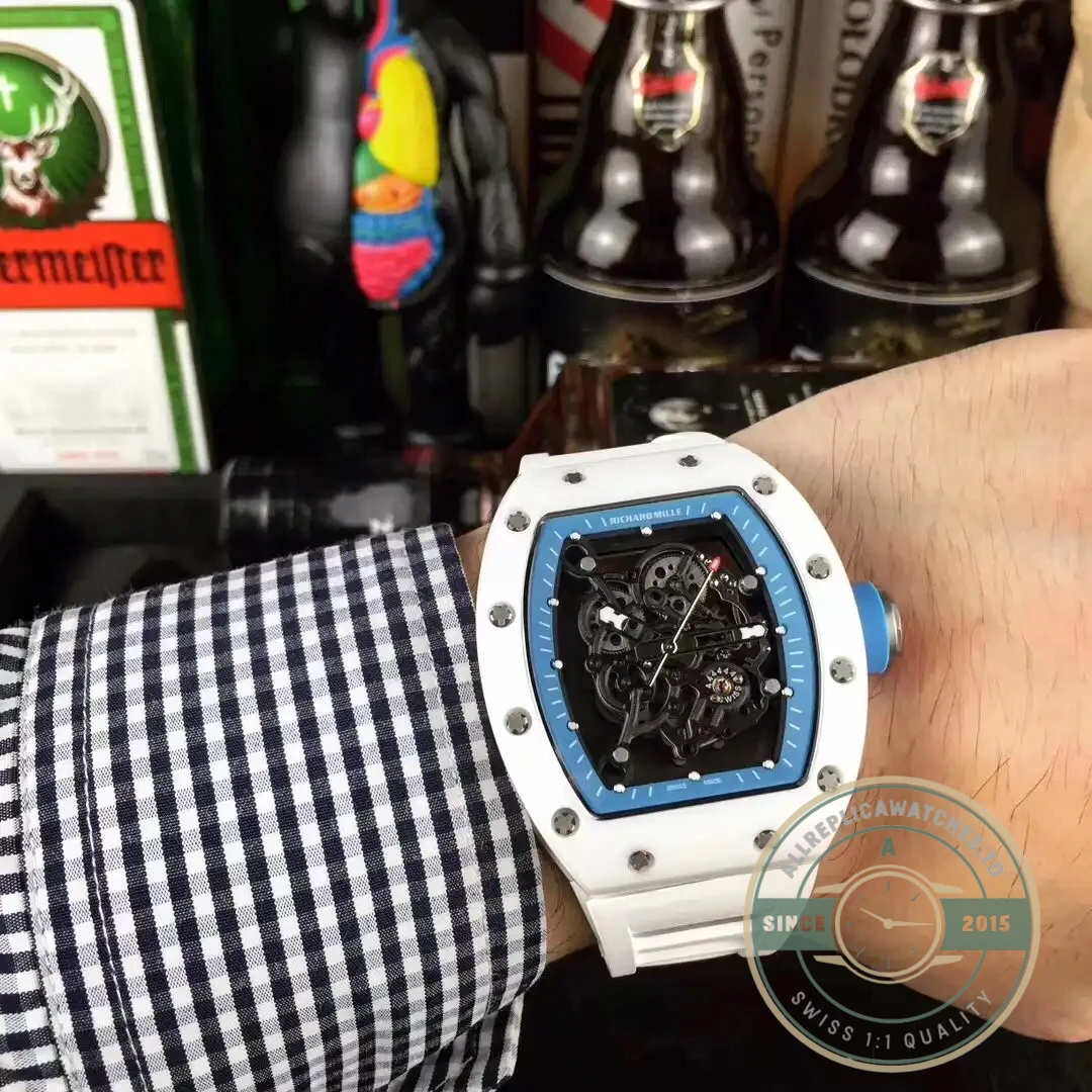 Superclone Richard Mille035-america5 White Strap - Premium Super Clone Watch