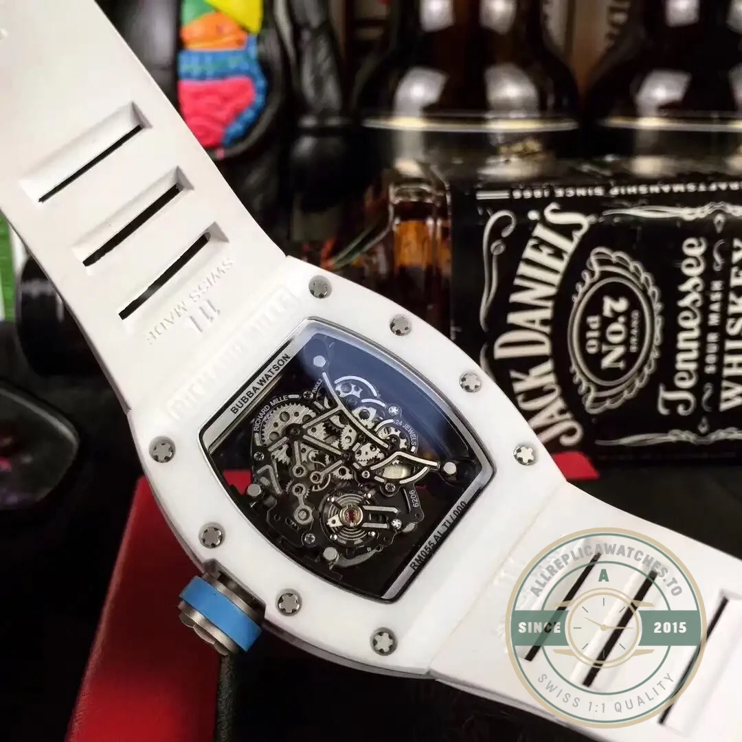 Superclone Richard Mille035-america5 White Strap - Affordable Luxury Replica Timepiece