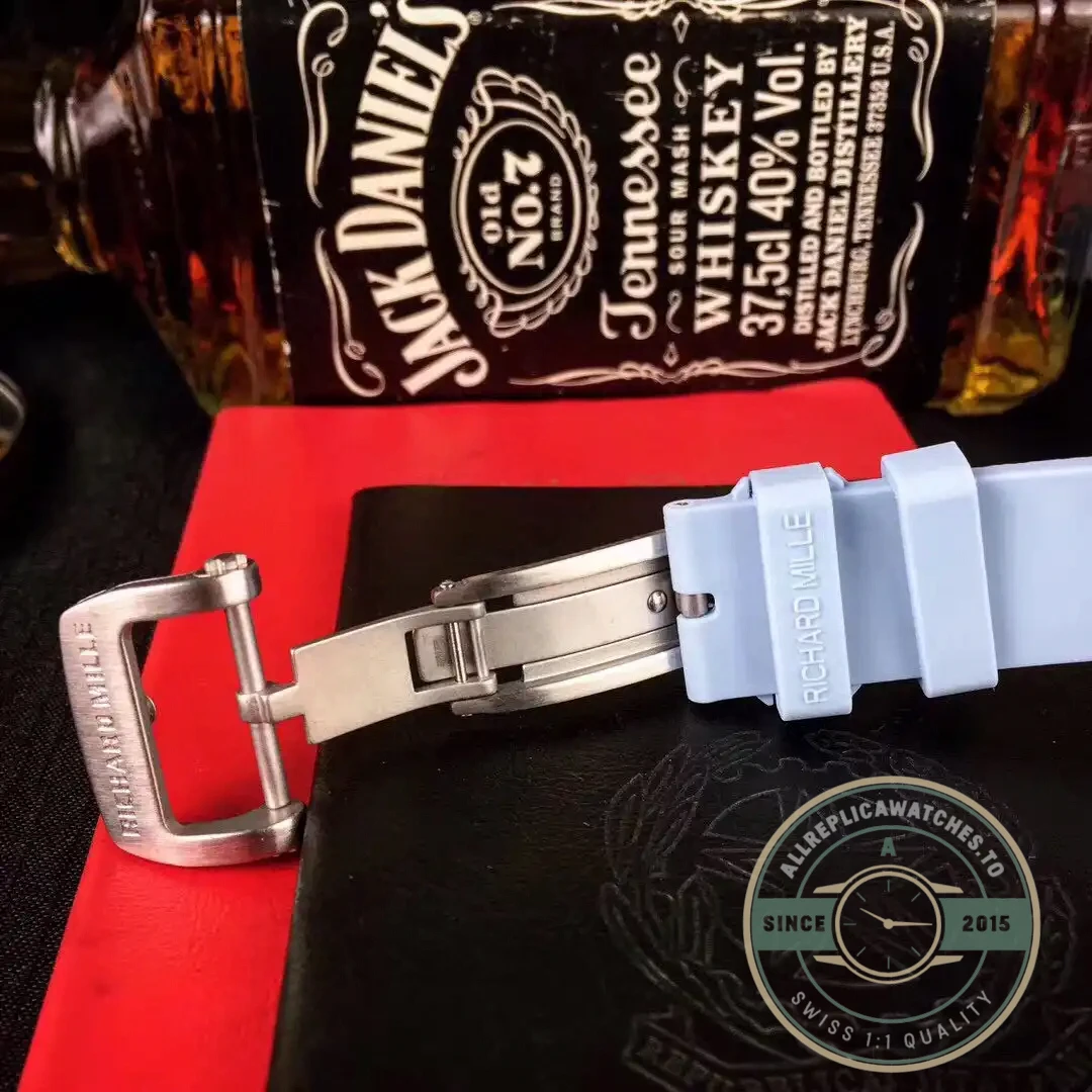 Superclone Richard Mille037 Blue Ceramic Case - Affordable Luxury Replica Timepiece
