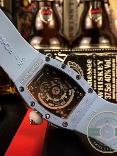Superclone Richard Mille037 Blue Ceramic Case - 1:1 Swiss Replica Watch