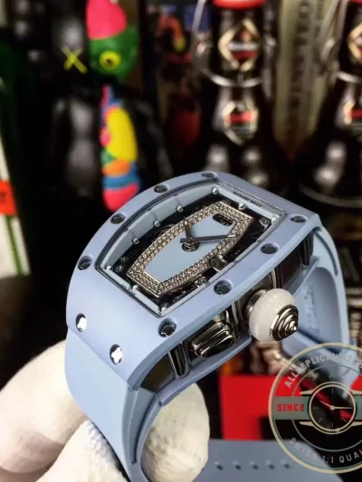 Superclone Richard Mille037 Ceramic Blue Strap - Luxury Replica Watch