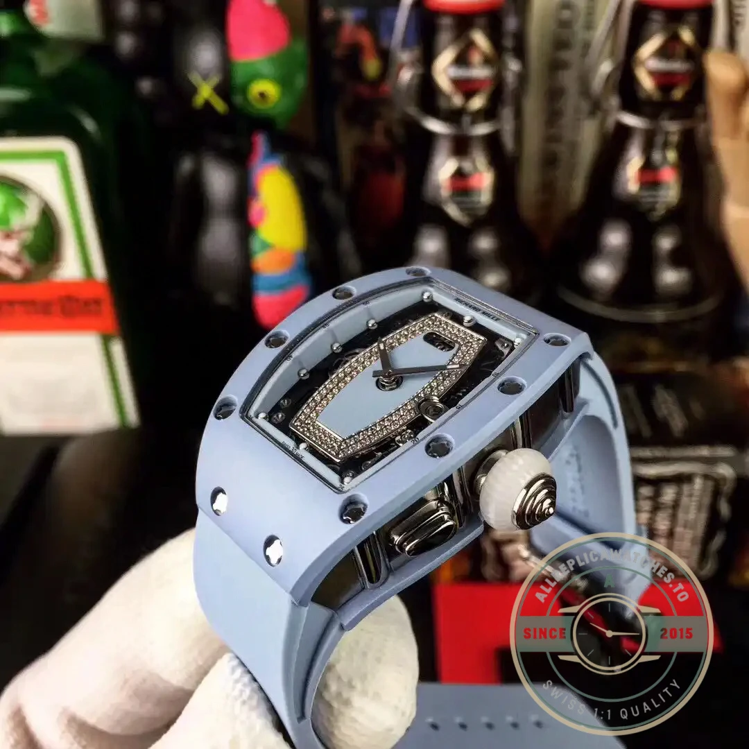 Superclone Richard Mille037 Ceramic Blue Strap - Luxury Replica Watch