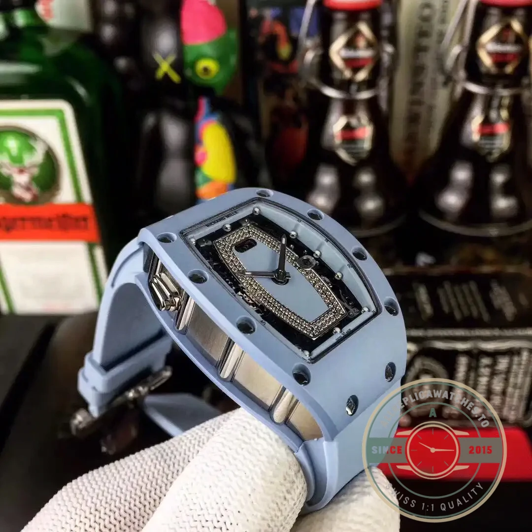 Superclone Richard Mille037 Ceramic Blue Strap - Affordable Luxury Replica Timepiece