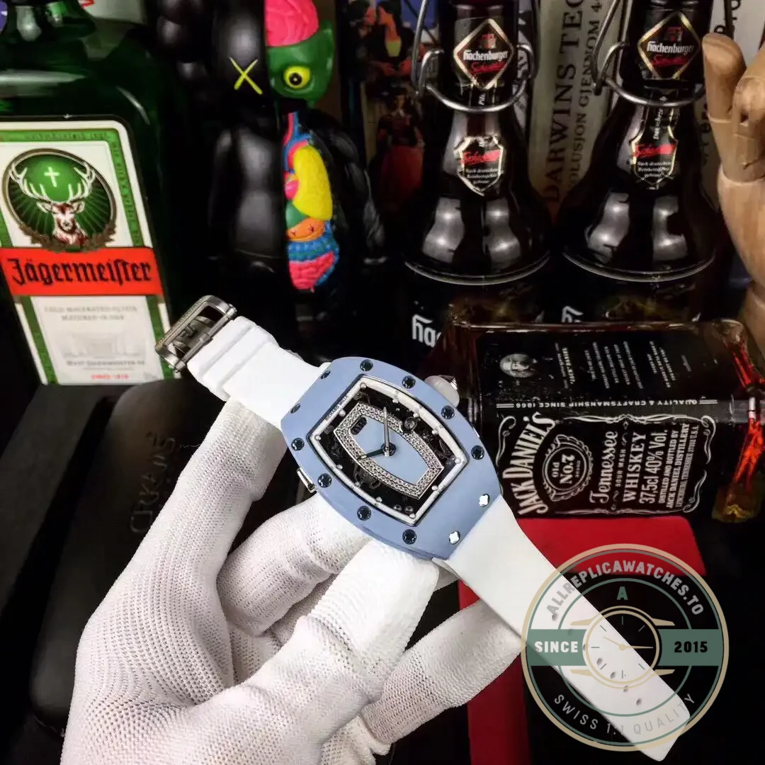 Superclone Richard Mille037 Ceramic Blue Strap - Best Quality Replica Watch