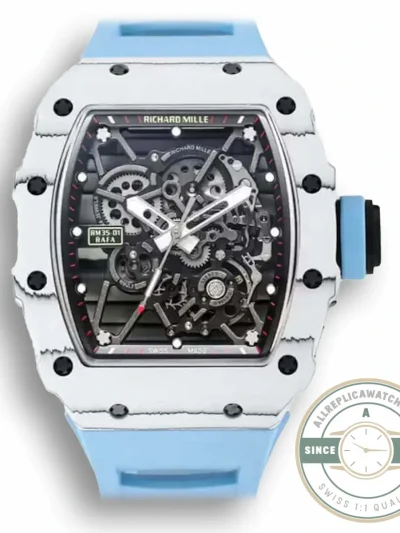 Superclone Richard Mille35-01 Bbr Factory Blue Strap - Affordable Super Clone Watch