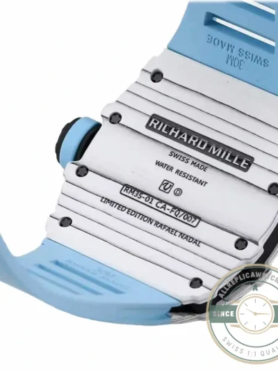 Superclone Richard Mille35-01 Bbr Factory Blue Strap - High-Grade Replica Watch