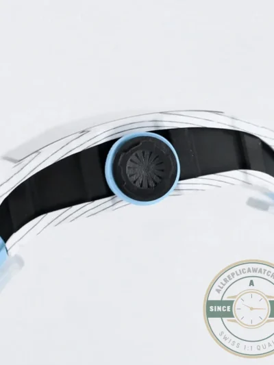 Superclone Richard Mille35-01 Bbr Factory Blue Strap - High-Grade Replica Watch