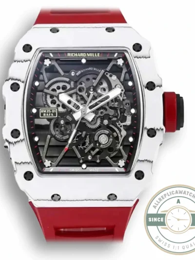 Superclone Richard Mille35-01 Bbr Factory Red Strap - Top-Tier Swiss Replica Watch