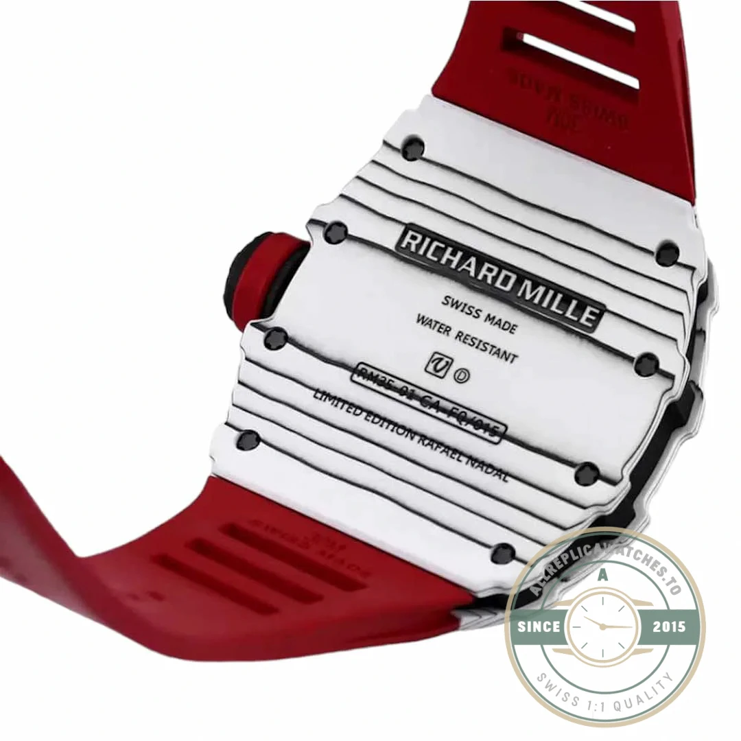 Superclone Richard Mille35-01 Bbr Factory Red Strap - Premium Super Clone Watch