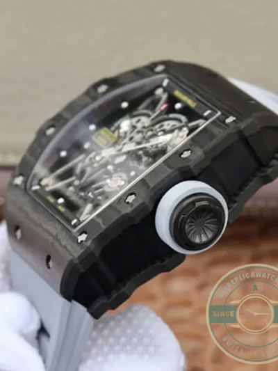 Superclone Richard Mille35-01 Kv Factory Black Carbon Fiber - Affordable Super Clone Watch