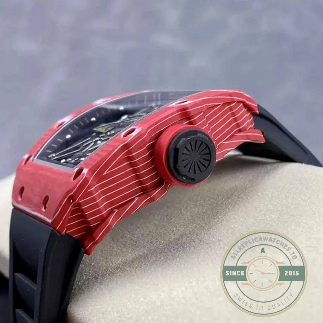 Superclone Richard Mille35-02 Ntpt Case Black Strap - Luxury Replica Watch