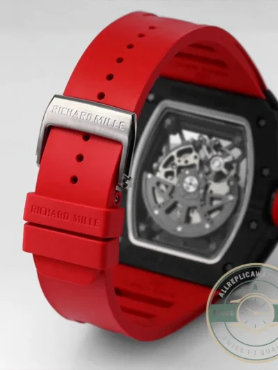 Superclone Richard Mille35-02 Red Rubber Strap - Top-Tier Swiss Replica Watch