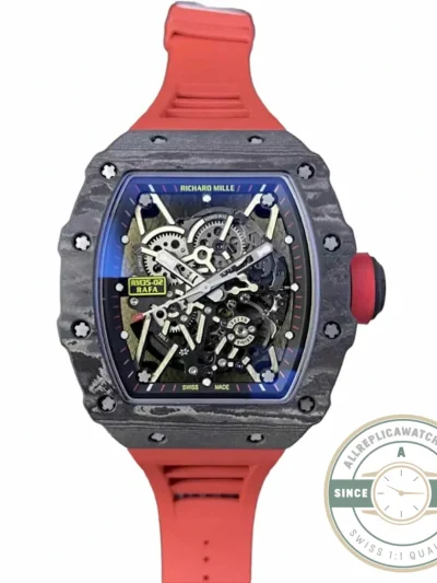 Superclone Richard Mille35-02 T+ Factory Carbon Fiber Skeleton Dial - Premium Super Clone Watch