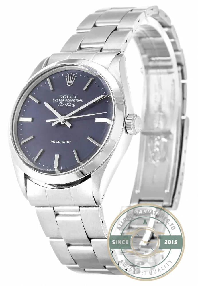 Superclone Rolex Air-King 34mm Dial Blue 5500 - Factory Super Clone Watch