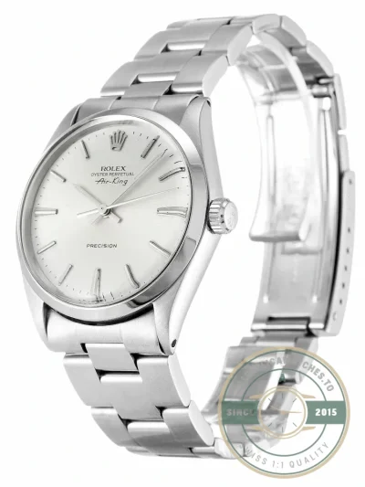 Superclone Rolex Air-King 34mm Dial Silver 5500 - Factory Super Clone Watch