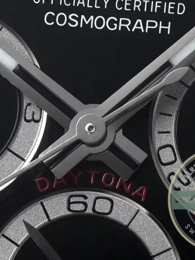 Superclone Rolex Black Ceramic Daytona 126500 Black Dial - Budget Luxury Replica Watch