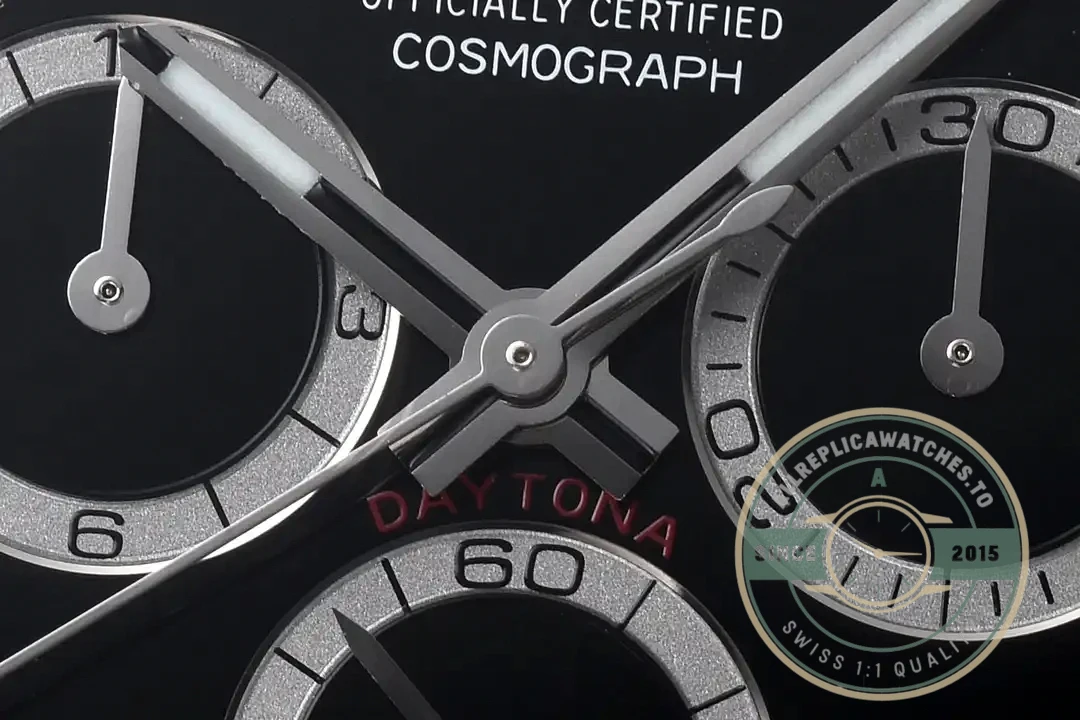 Superclone Rolex Black Ceramic Daytona 126500 Black Dial - Budget Luxury Replica Watch