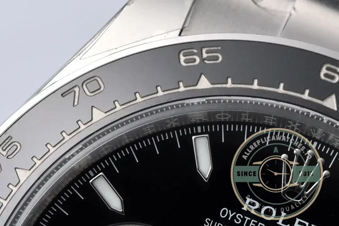 Superclone Rolex Black Ceramic Daytona 126500 Black Dial - Premium Super Clone Watch
