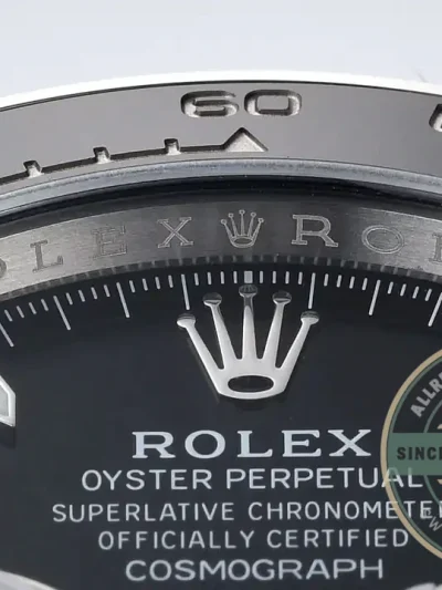 Superclone Rolex Black Ceramic Daytona 126500 Black Dial - High-Grade Replica Watch