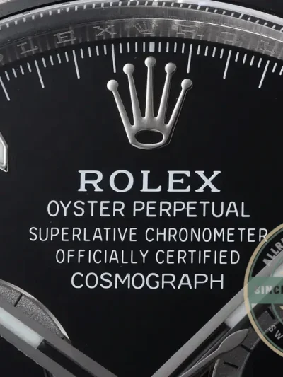 Superclone Rolex Black Ceramic Daytona 126500 Black Dial - Swiss Movement Replica Watch