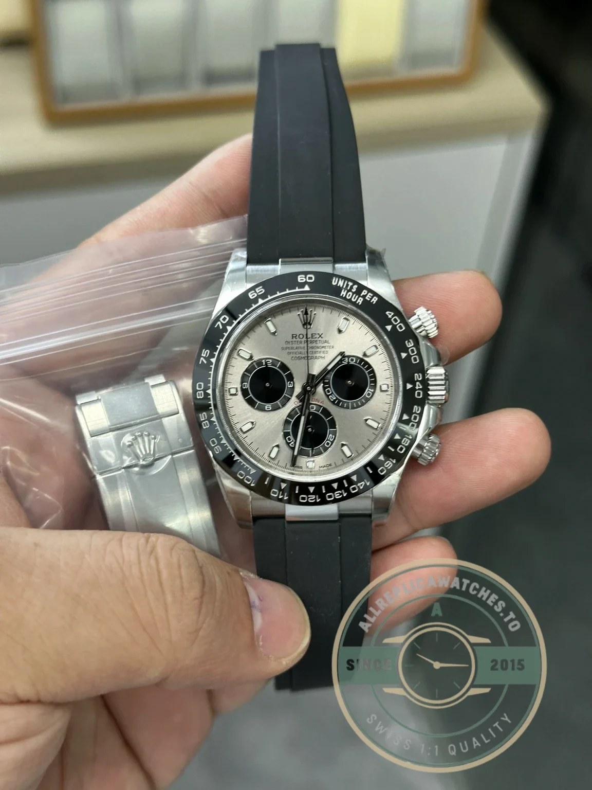 Superclone Rolex Cosmograph Daytona series M116519LN-0027 40mm - Luxury Replica Watch