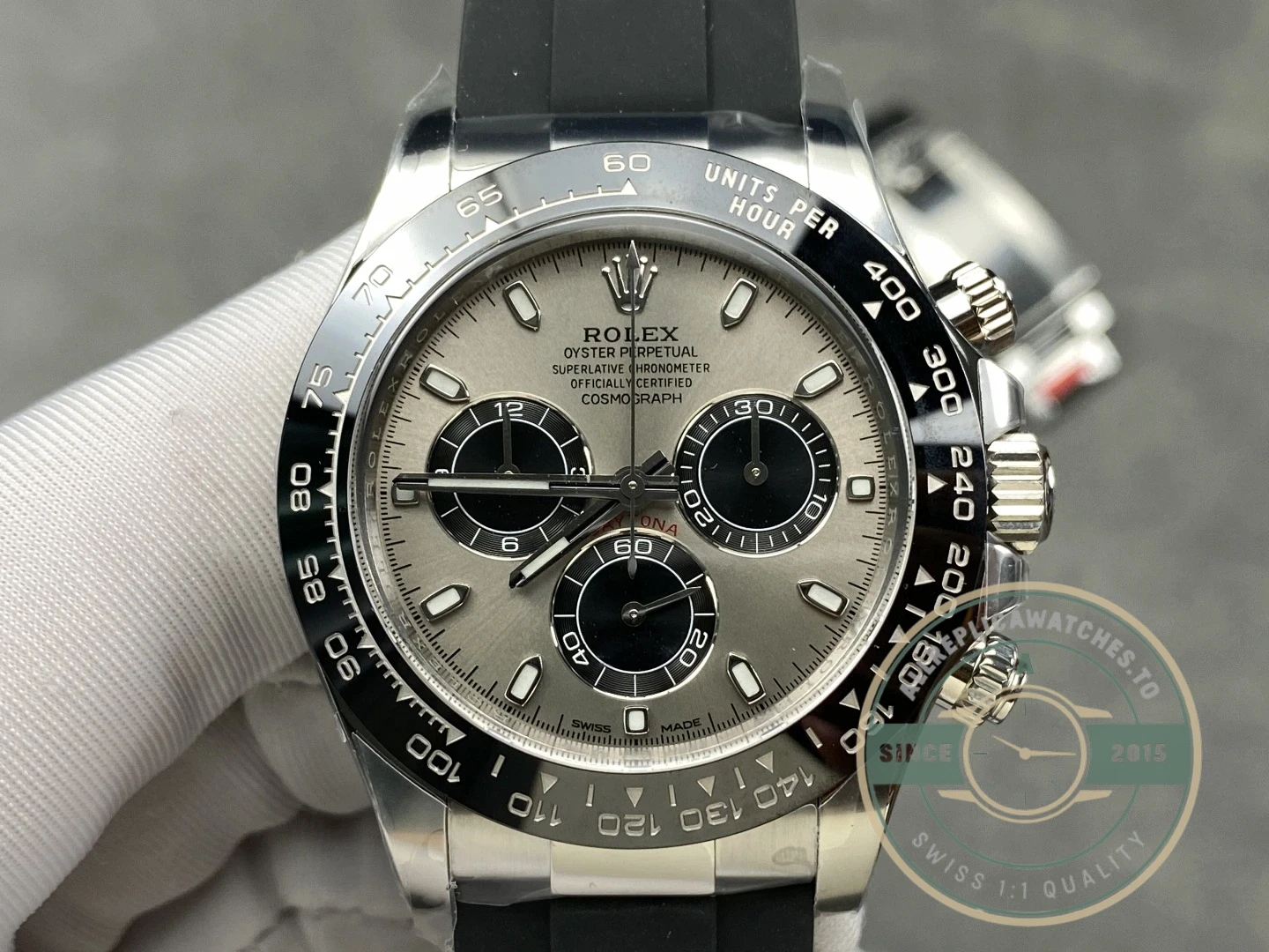 Superclone Rolex Cosmograph Daytona series M116519LN-0027 40mm - Swiss Movement Replica Watch