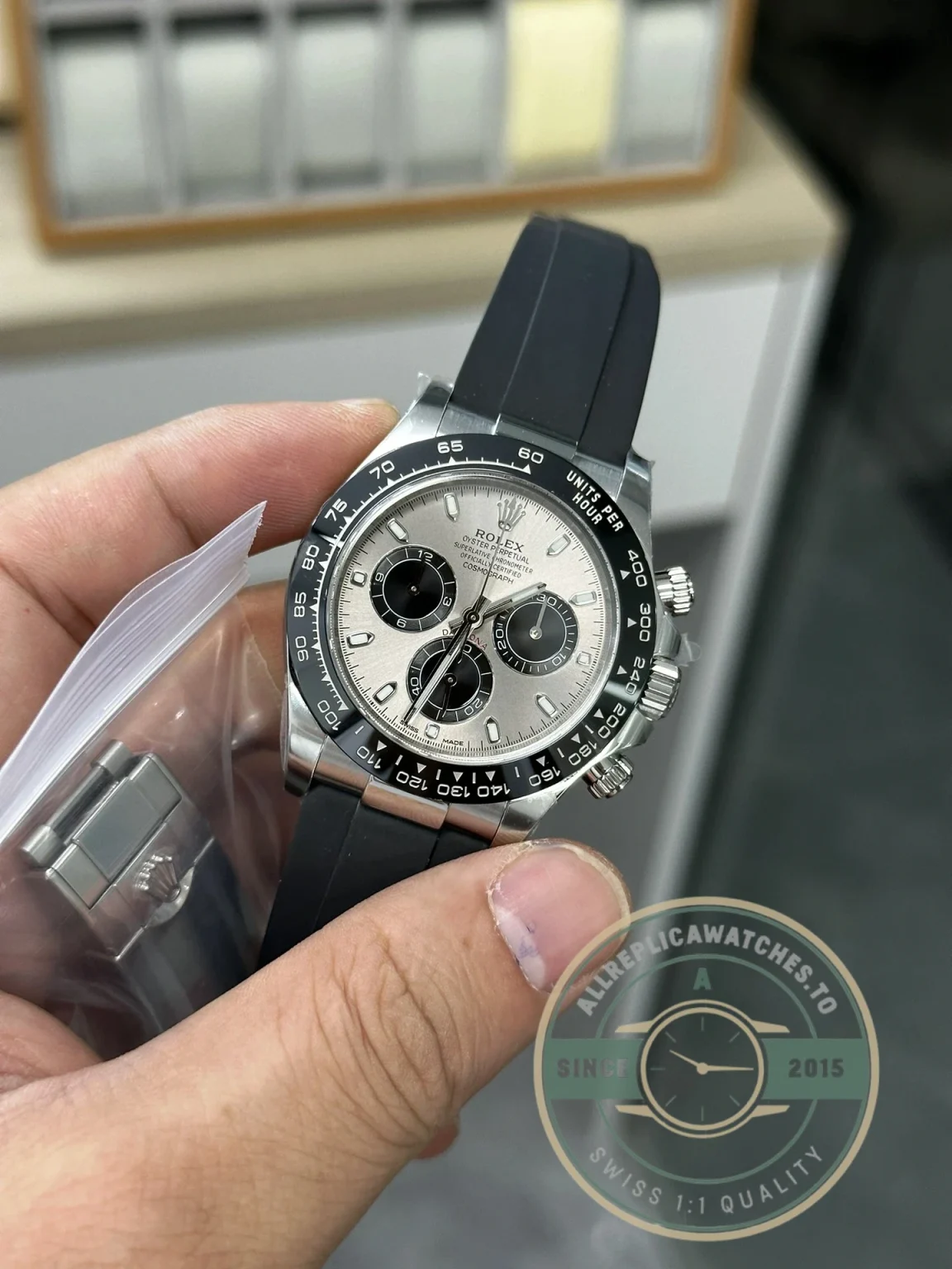 Superclone Rolex Cosmograph Daytona series M116519LN-0027 40mm - Swiss-Made Clone Watch