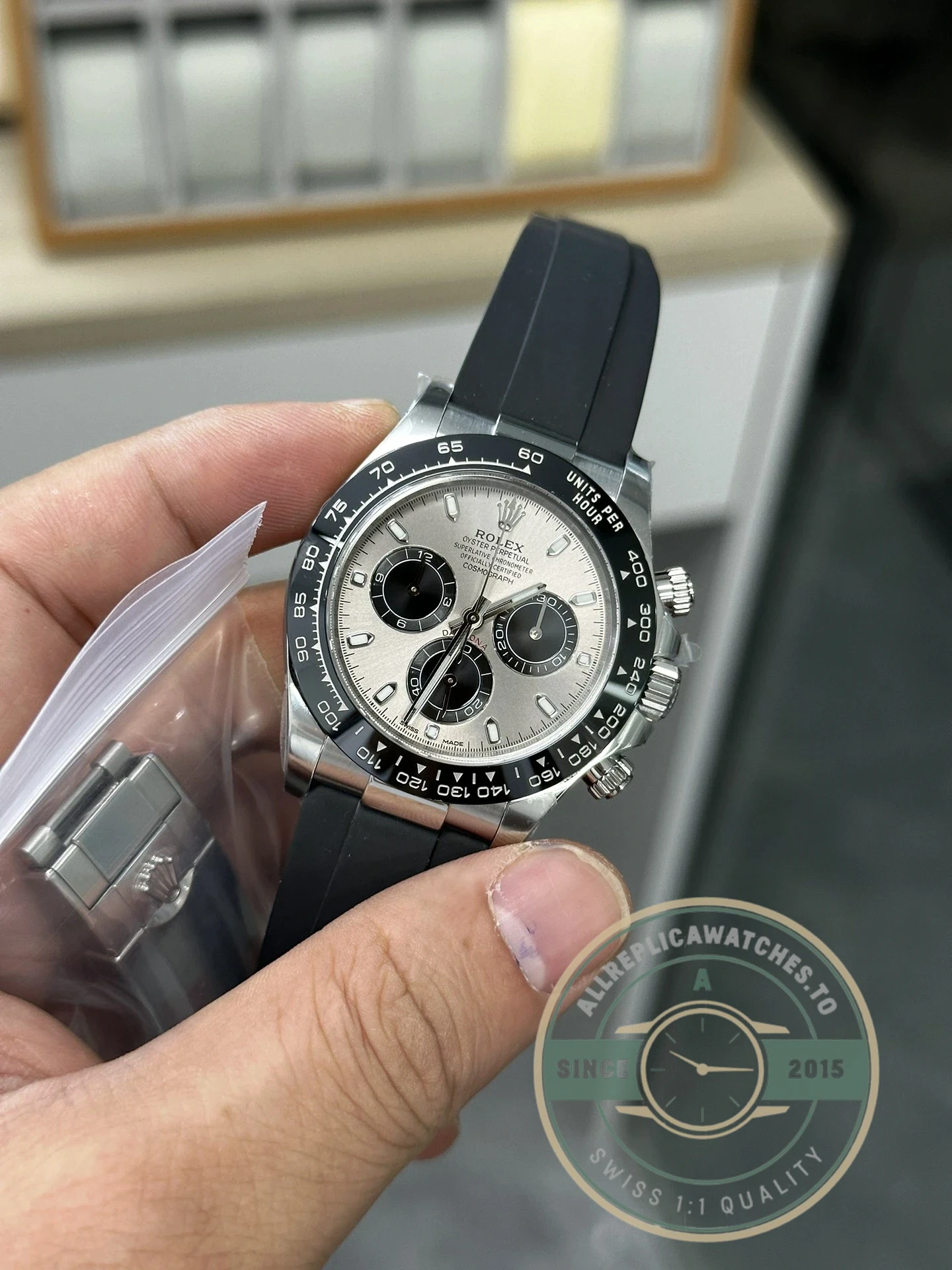 Superclone Rolex Cosmograph Daytona series M116519LN-0027 40mm - Swiss-Made Clone Watch