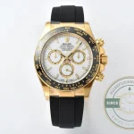 Rolex Daytona 126518LN white dial yellow gold replica – photo 10