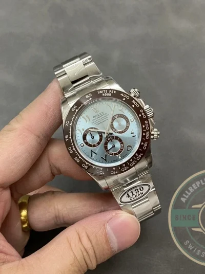 Superclone Rolex Cosmograph Daytona Series Middle East Plate Ice Blue Di - Premium Super Clone Watch