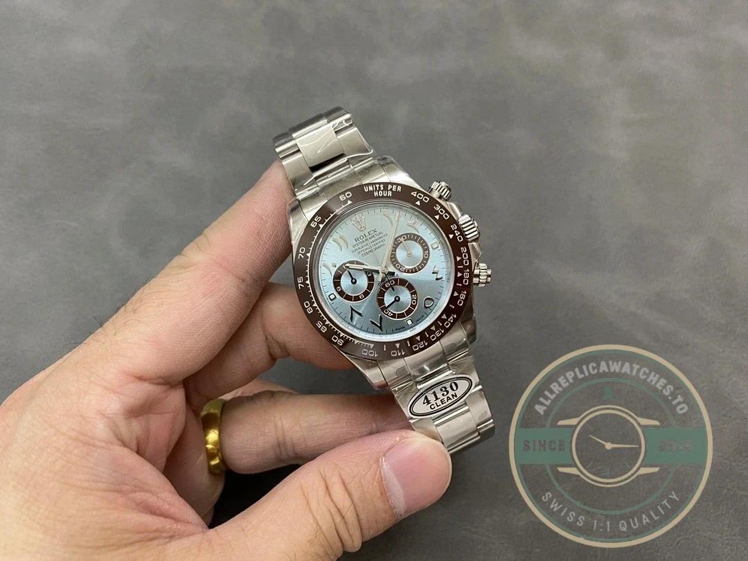 Superclone Rolex Cosmograph Daytona Series Middle East Plate Ice Blue Di - Premium Super Clone Watch