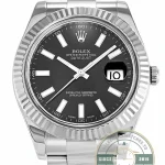 Superclone Rolex Datejust 116334 41mm Black Dial - Luxury Replica Watch