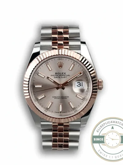 Superclone Rolex Datejust 126331 41mm Rose Gold Dial - Premium Super Clone Watch