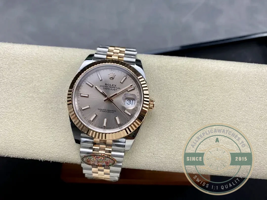 Superclone Rolex Datejust 126331 41mm Rose Gold Dial - Affordable Super Clone Watch